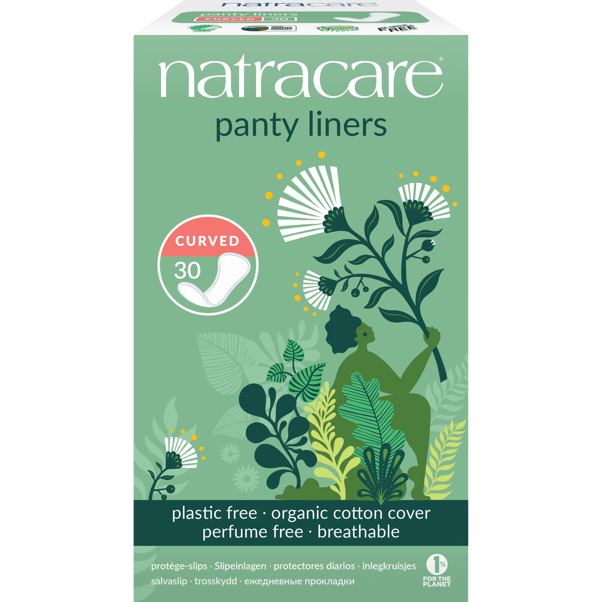 Natracare Trusseindlæg | Curved
