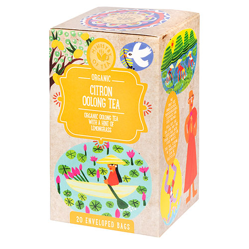 Citron Oolong te Ø fra Ministry Of Tea