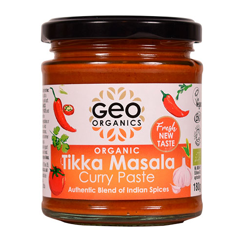Karry paste tikki masala Ø fra Geo ORGANIC