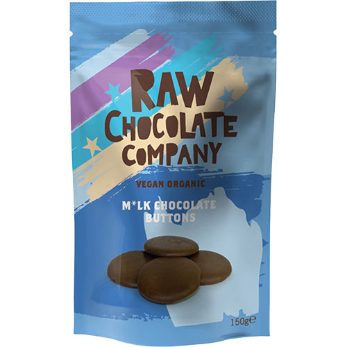Chokoknapper m. mælkechokolade Ø fra The Raw Chocolate Company