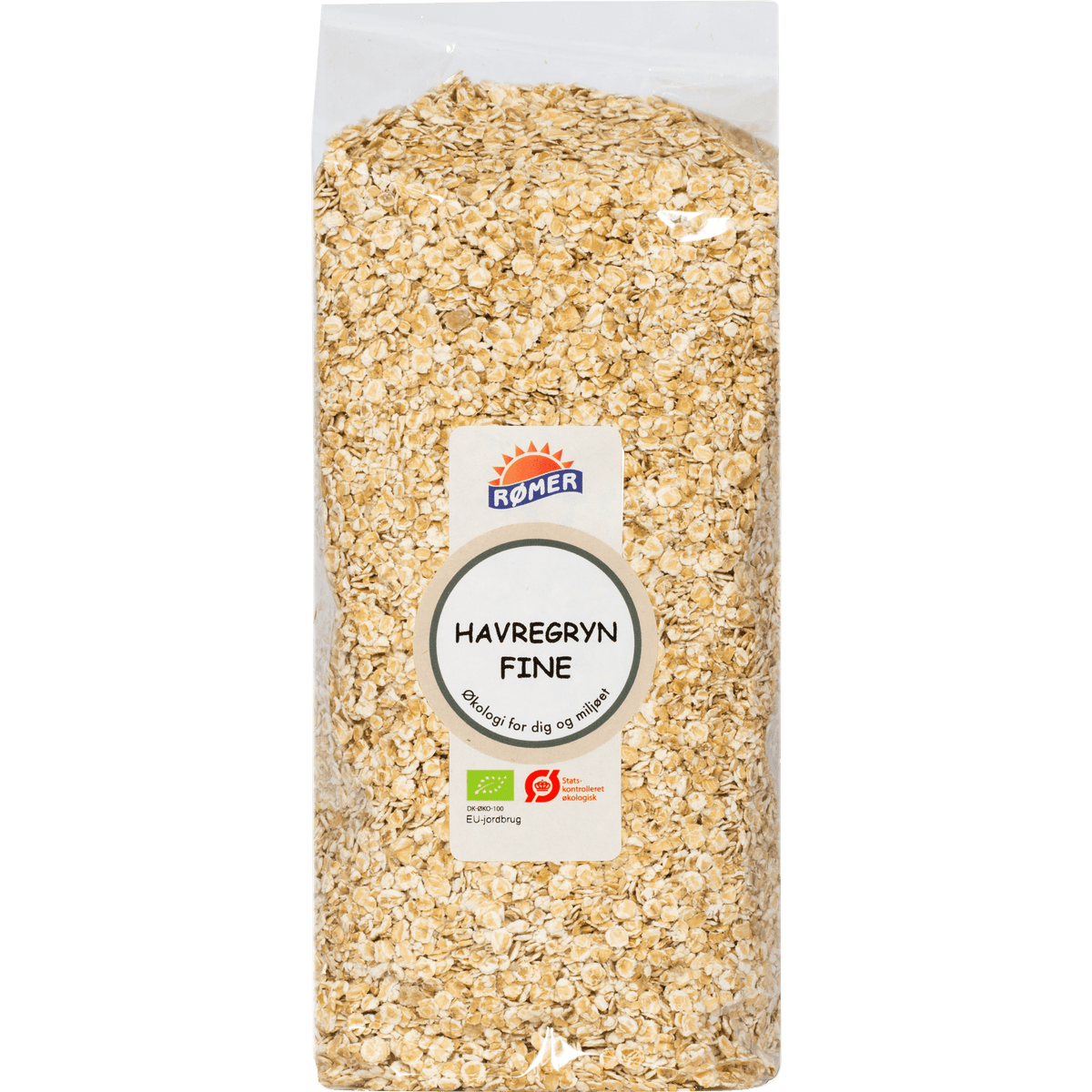 Rømer Havregryn Fin Økologisk | 750 g