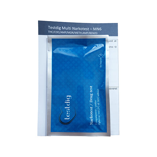 Narkotest MN6, engangstest fra Helsam.dk
