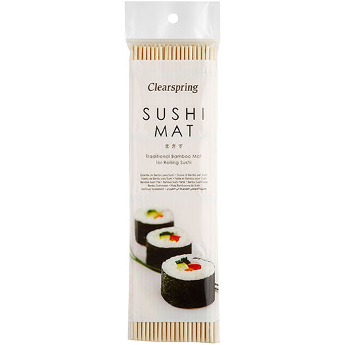 Sushi måtte af bambus fra Clearspring