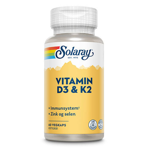 Vitamin D3 & K2 fra Solaray