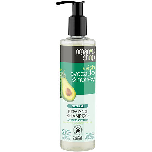 Reparing Shampoo - Avocado & Honey fra Organic Shop