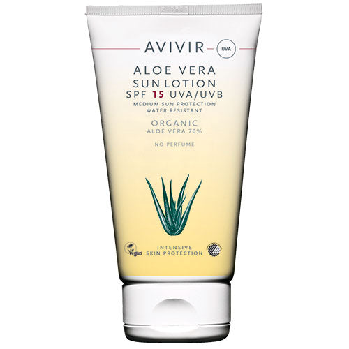 AVIVIR Aloe Vera Sun Lotion SPF 15 fra Avivir