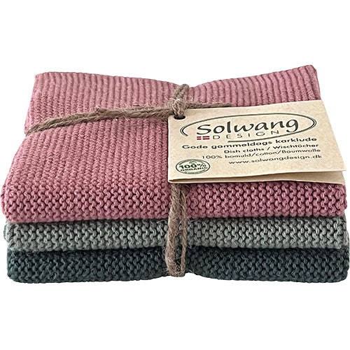 Gode gammeldags klarklude Rose/Sage kombi