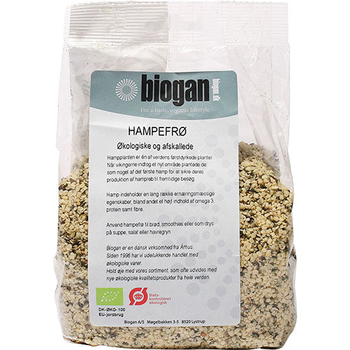 Hampefrø afskallede Ø fra Biogan