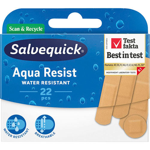 Salvequick vandskyende plaster 22 stk fra Salvequick