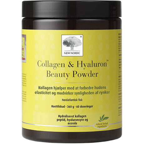 Collagen & Hyaluron Beauty Powder fra New Nordic