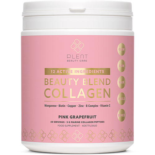 Beauty Blend Collagen Pink Grapefruit fra Plent