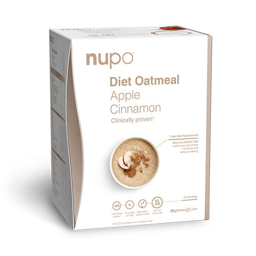 Nupo Diet Oatmeal Apple Cinnamon fra Nupo