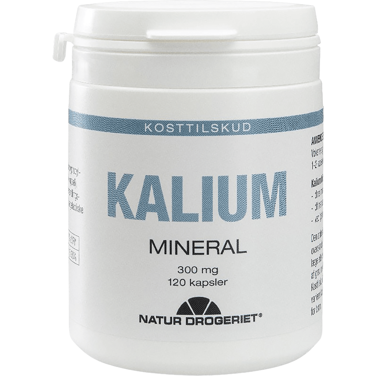 Natur-Drogeriet Kalium | 120 kapsler fra Natur-Drogeriet