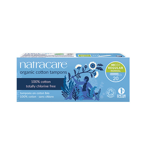 Natracare tampon 20 stk REGULAR normal fra Natracare