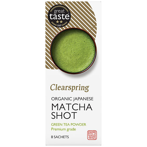 Matcha shots (premium grade) 8 sticks Ø fra Clearspring