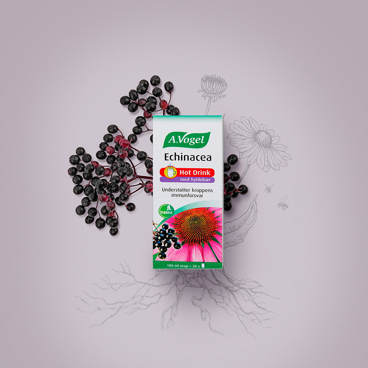 Echinacea Hot Drink fra A.Vogel