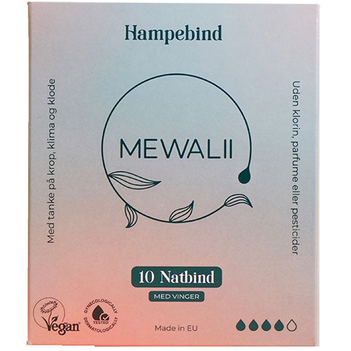 Natbind 10 stk. m. vinger fra Mewalii