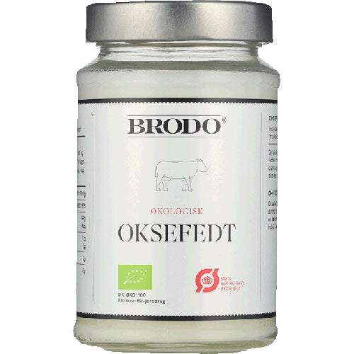 Oksefedt af frilandskvæg Ø fra Brodo