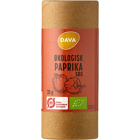 Paprika, sød Ø fra DAVA
