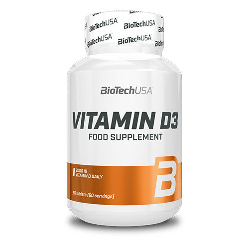 Vitamin D3 tabletter fra BioTechUSA