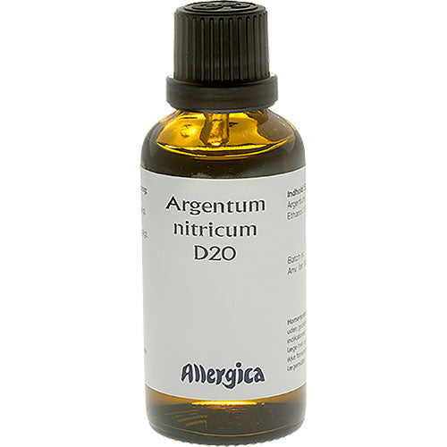 Argentum nitricum D20 fra Allergica