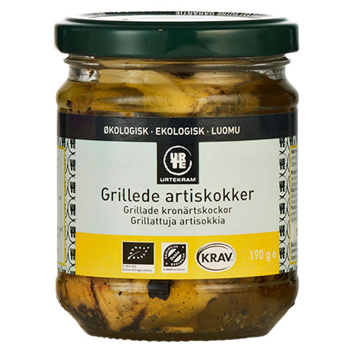 Artiskokker grillede i olie Ø fra Urtekram