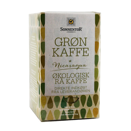 Grøn kaffe Sonnentor Ø fra Sonnentor