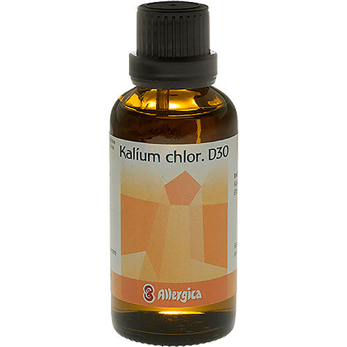 Kalium chlor. D30 Cellesalt 4 fra Allergica