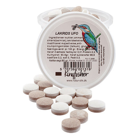 Lakrids UFO fra Kingfisher