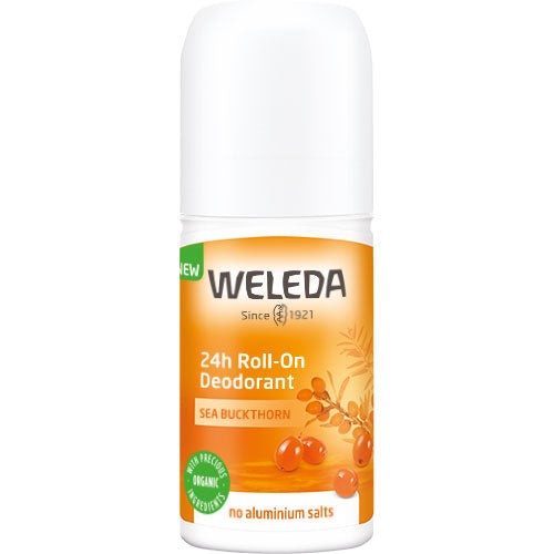 Deodorant 24H Roll On Sea Buckthorn fra Weleda