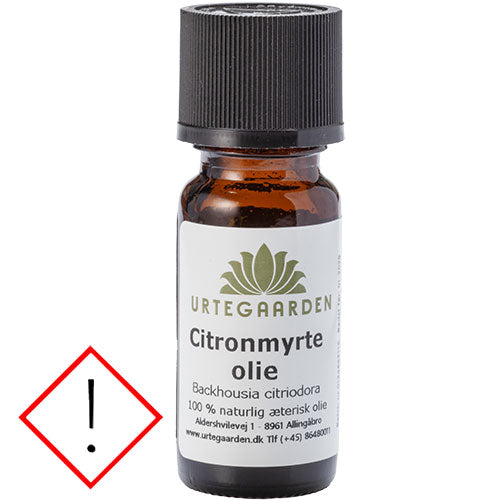 Citronmyrteolie fra Urtegaarden