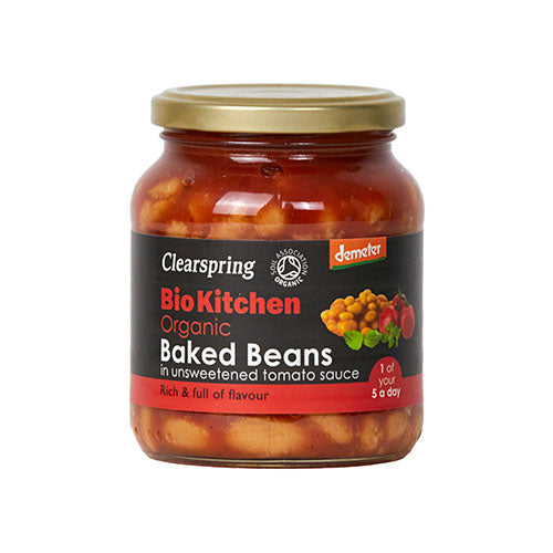 Baked beans (usødet) Ø Demeter fra Clearspring