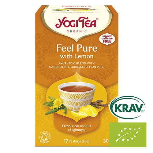 Yogi Tea Feel Pure with Lemon Ø fra Yogi