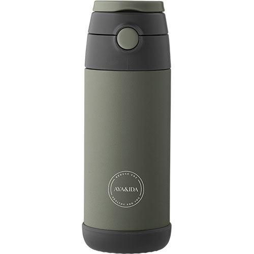 Kids Straw Bottle - Tropical Green fra AYA&IDA