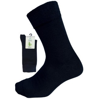 Bamboo - Diabetic & Comfort sock, Mørkeblå