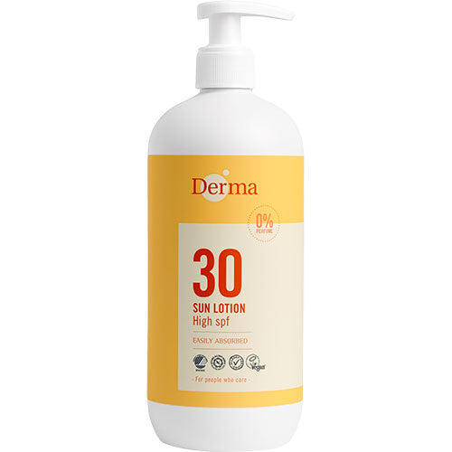 Derma Sun Lotion SPF 30 fra Derma