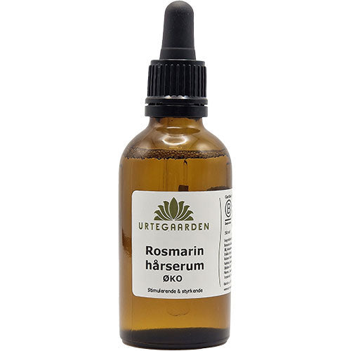 Økologisk Rosmarinhårserum fra Urtegaarden