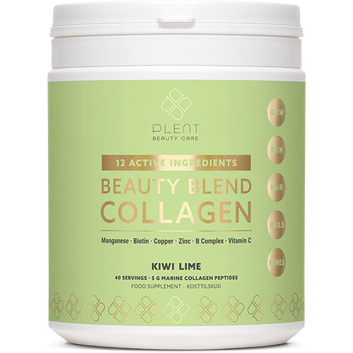 Beauty Blend Collagen Kiwi Lime fra Plent