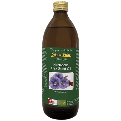 Oil of Life Ren Hørfrøolie Økologisk | 500 ml