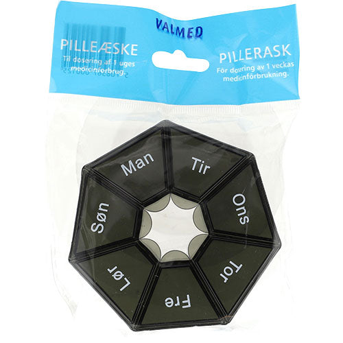 Pilleæske (7 x 1 rum) fra Valmed