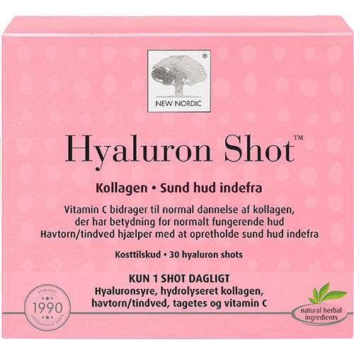 Skin Care Hyaluron Shot 30 x 15 ml fra New Nordic