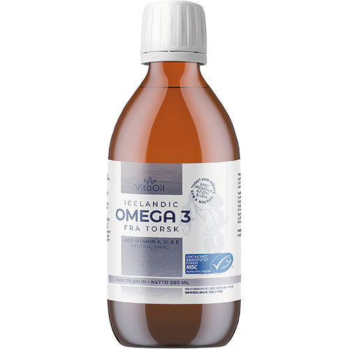 VitaOil Icelandic Omega 3 Fra Torsk fra VitaOil