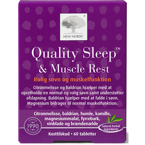 Quality Sleep & Muscle Rest fra New Nordic