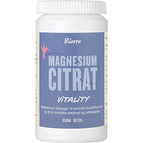 Magnesium Citrat fra Biorto