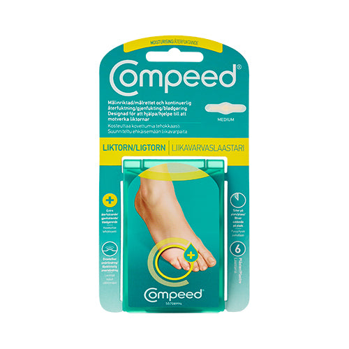 Compeed ligtorn Moist 6 stk fra Compeed