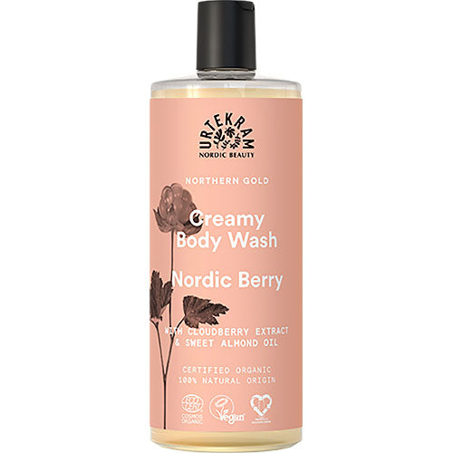 Creamy Body Wash Nordic Berry fra Urtekram