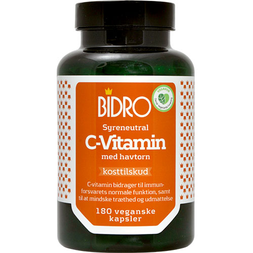 Bidro C-Vitamin m. havtorn.