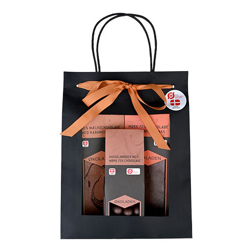 Gourmet Gavepose Orange Ø fra Økoladen