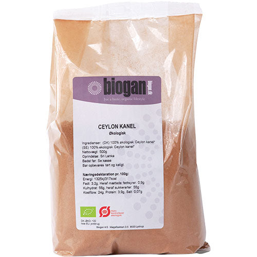 Kanelpulver ceylon Ø fra Biogan