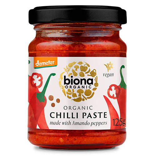 Chilipasta Ø Demeter fra Biona Organic